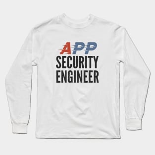 Application Security Engineer Development Security Operations Long Sleeve T-Shirt